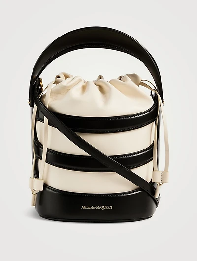 The Rise Leather Bucket Bag