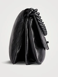 Medium BB Leather Shoulder Bag