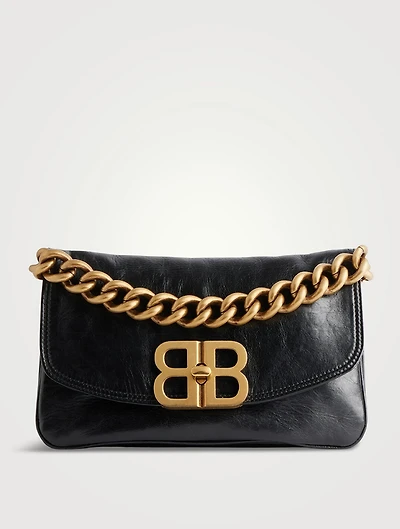 Small BB Leather Shoulder Bag