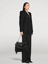 Large Rodeo Leather Satchel