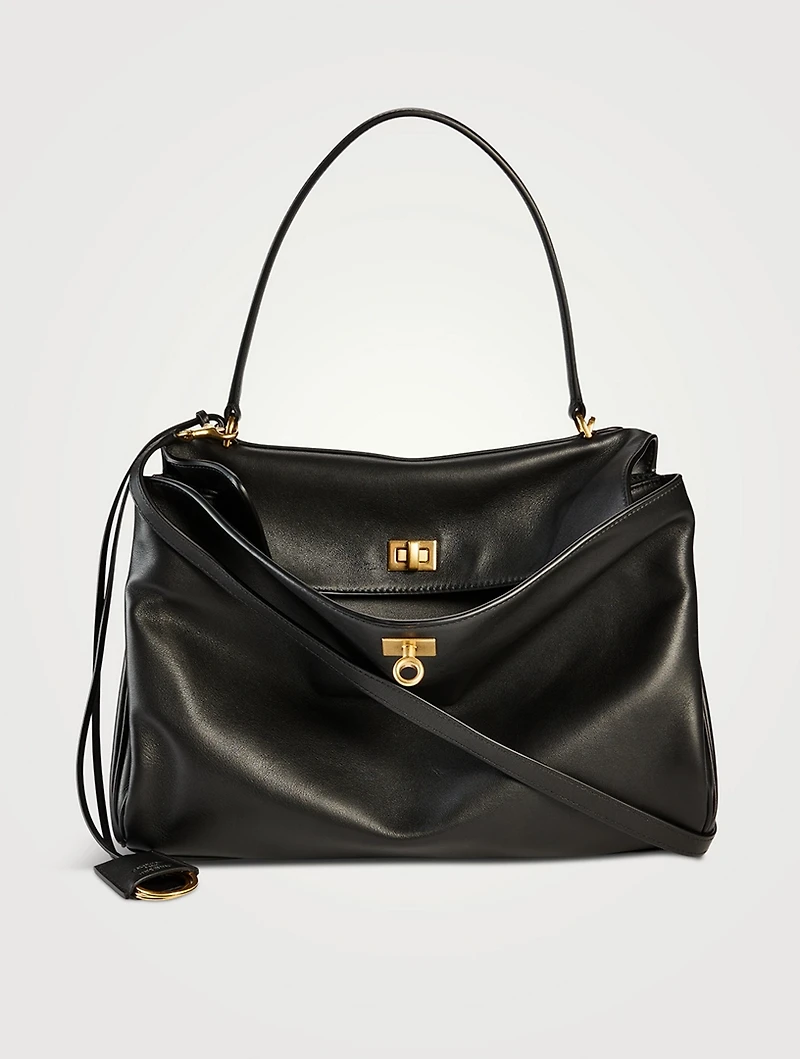 Medium Rodeo Leather Satchel
