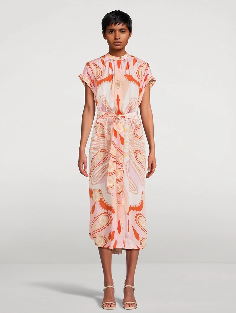 Valerie Caftan Paisley Print