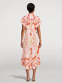 Valerie Caftan Paisley Print