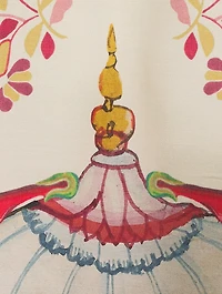 Lena Caftan Bird Print