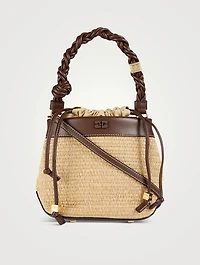 Bou Raffia Bucket Bag