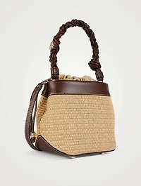Bou Raffia Bucket Bag