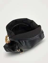 Medium Voyou Chain Leather Shoulder Bag