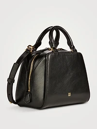 Nano Antigona Cube Leather Bag