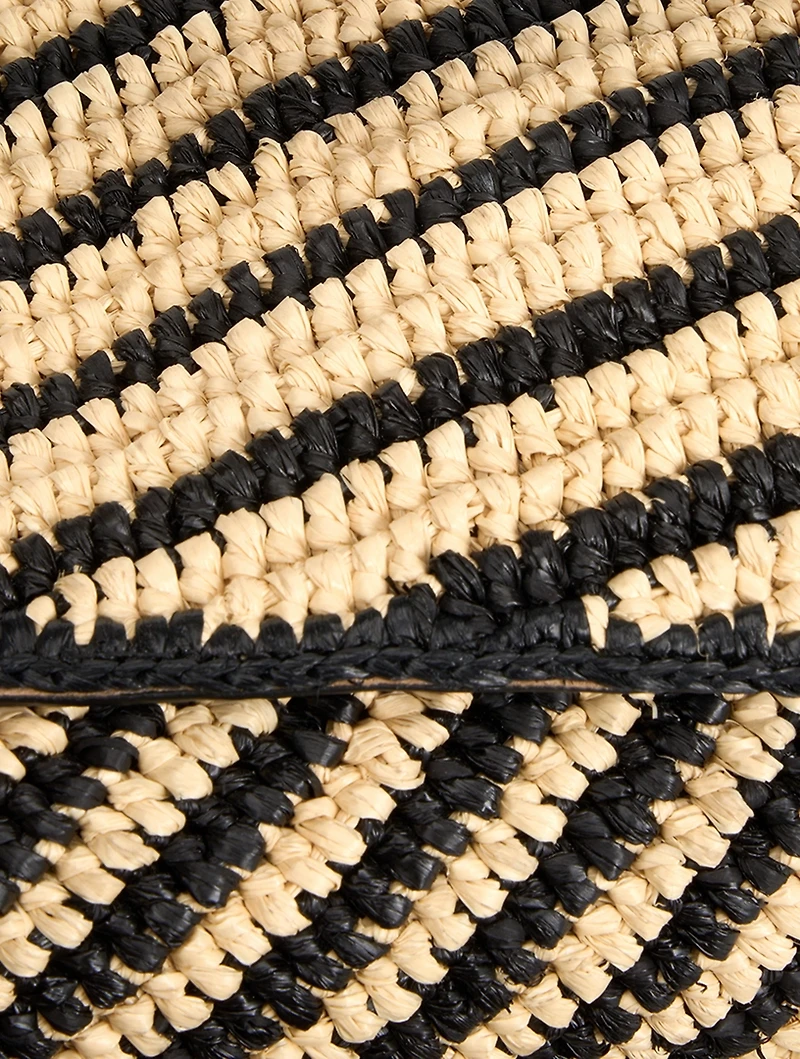 Loewe x Paula's Ibiza Small Puzzle Edge Raffia Bag