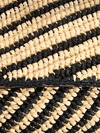 Loewe x Paula's Ibiza Small Puzzle Edge Raffia Bag