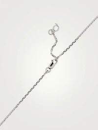 Wulu 18K White Gold Pendant Necklace
