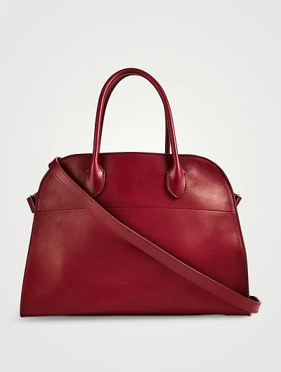 Soft Margaux 12 Leather Satchel