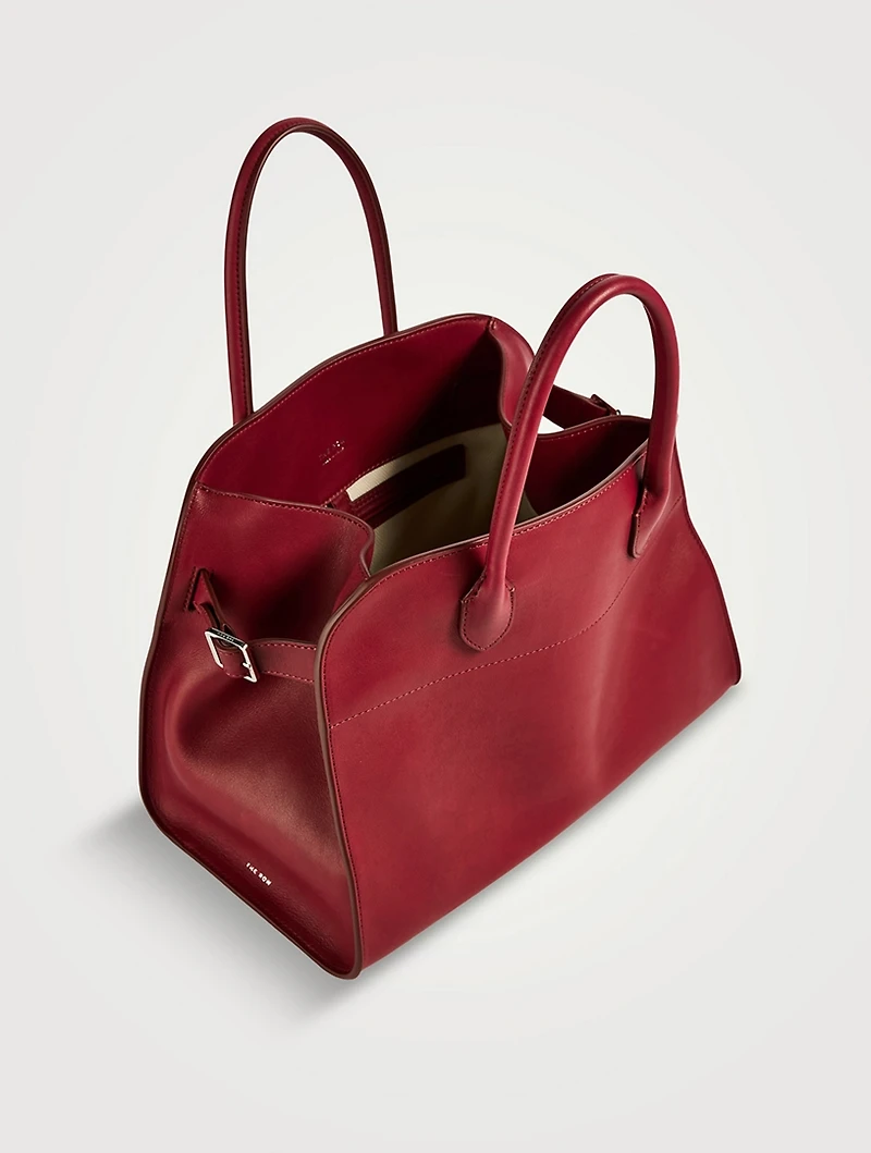 Soft Margaux 12 Leather Satchel