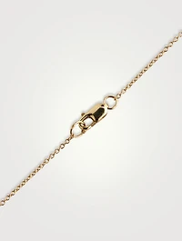 Dew Drop 14K Gold Year Of The Dragon Medallion Necklace
