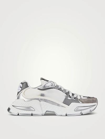 Airmaster Mixed-Material Sneakers