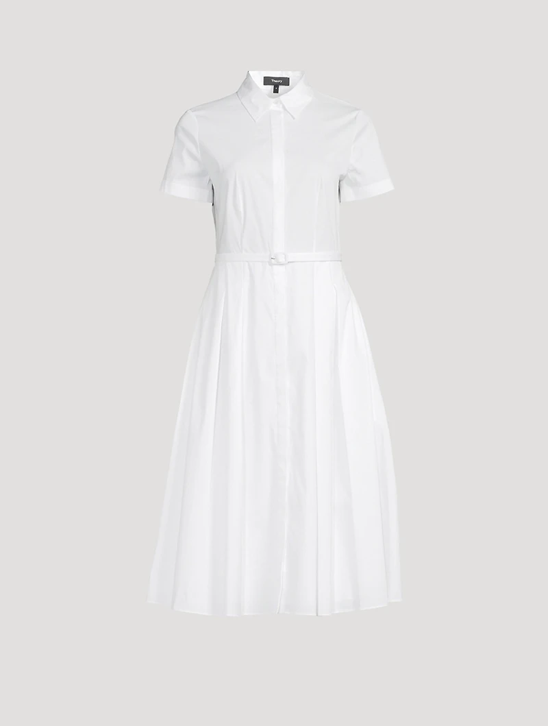 Belted Shirt Dress