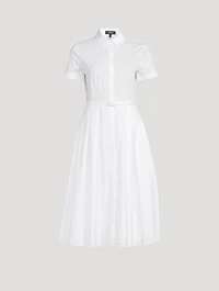 Belted Shirt Dress