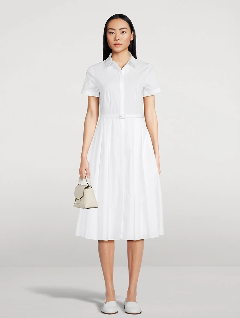 Belted Shirt Dress