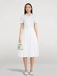 Belted Shirt Dress