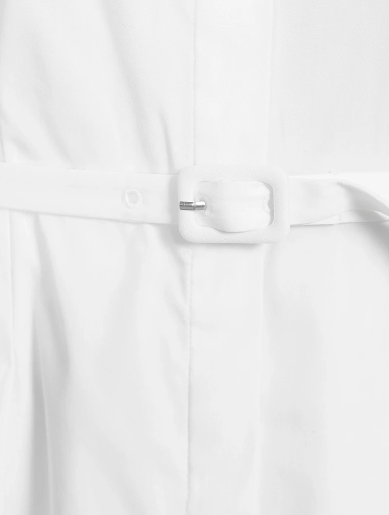 Belted Shirt Dress