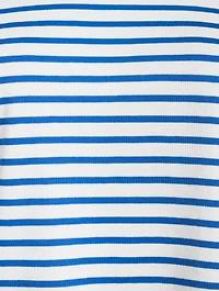 Boxy T-Shirt Stripe Print