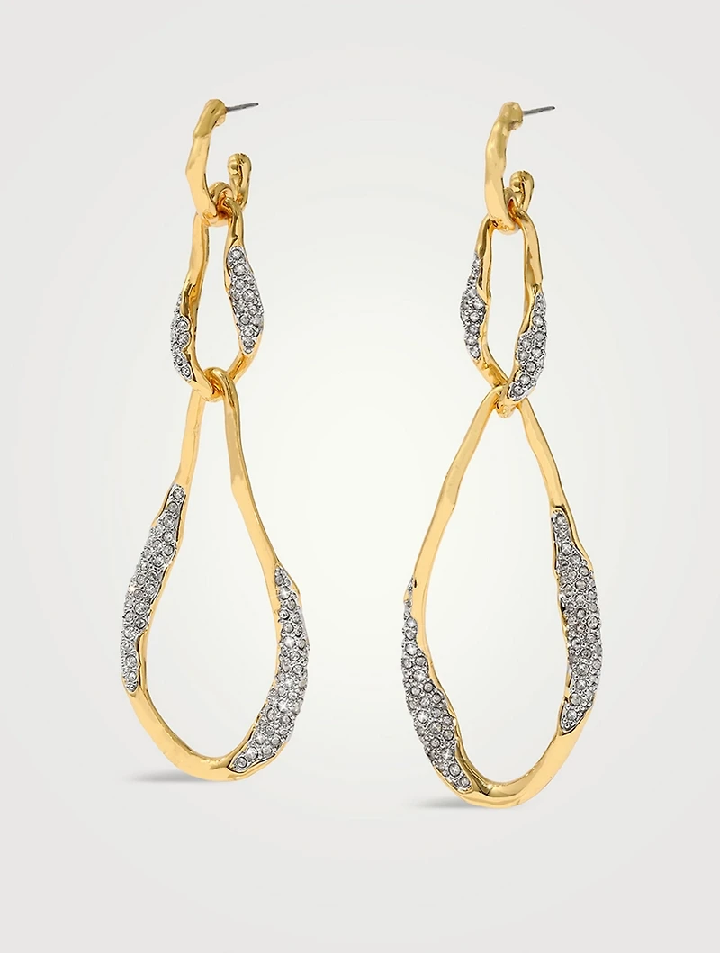 Solanales Three-Link Earrings