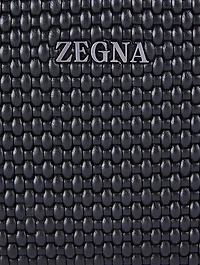 Pelletessuta™ Leather Triple Zip Pouch