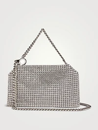 Falabella Crystal Mesh Clutch