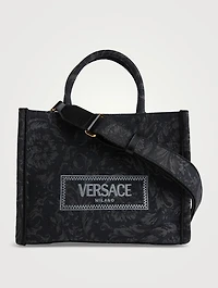 Small Athena Barocco Jacquard Tote Bag