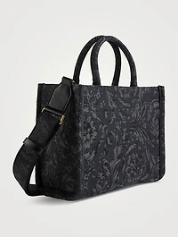 Small Athena Barocco Jacquard Tote Bag