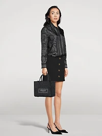 Small Athena Barocco Jacquard Tote Bag