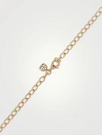 XL 14K Gold Starburst, Love Script, And Star Chain Combo Necklace With Diamonds