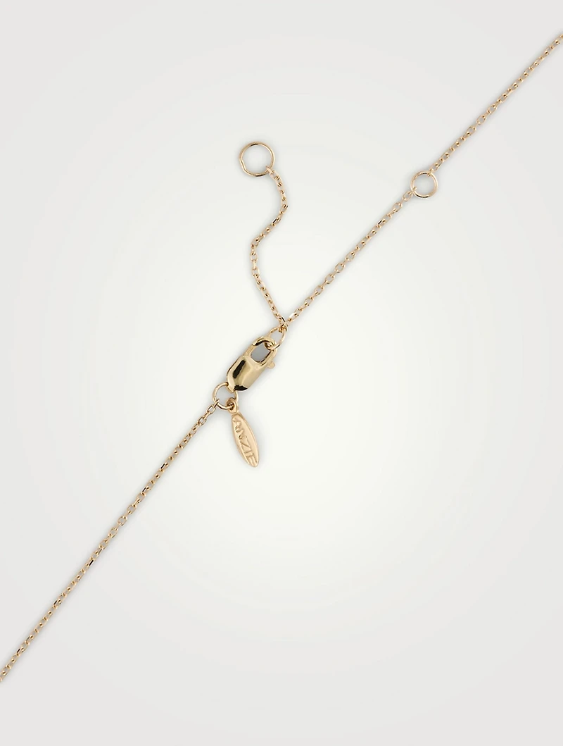 Love Letter 14K Gold Classic Star Of David Necklace