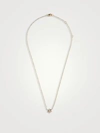 Love Letter 14K Gold Pavé Star Of David Necklace