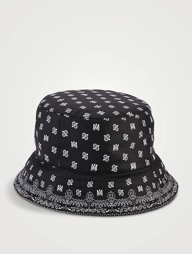 MA Paisley Silk Bucket Hat