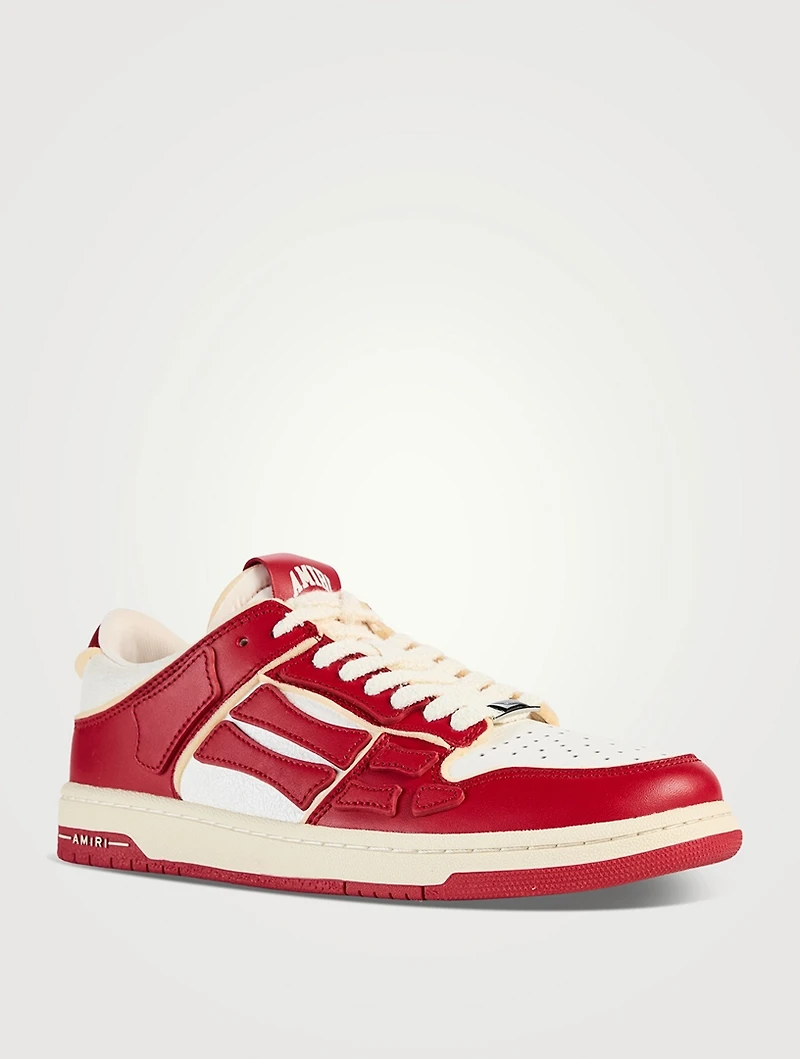 Collegiate Skel Top Leather Sneakers