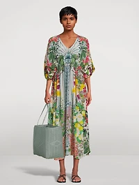 Guida Caftan Floral Print
