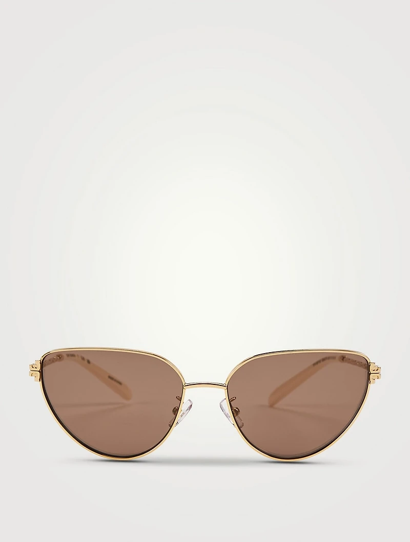 Eleanor Metal Cat Eye Sunglasses