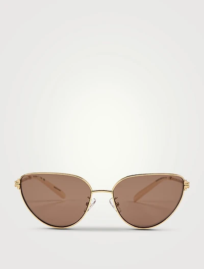 Eleanor Metal Cat Eye Sunglasses