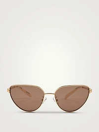 Eleanor Metal Cat Eye Sunglasses