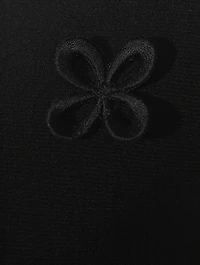 Eyelet Embroidered Mini Dress
