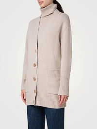 Wool Cashmere Cardigan