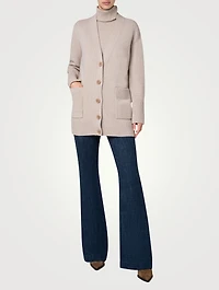 Wool Cashmere Cardigan