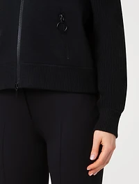 Stretch Wool Cardigan