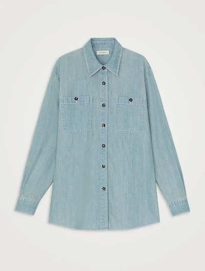Organic Cotton Chambray Shirt