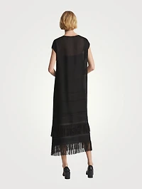 Fringe Shift Dress