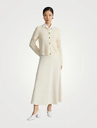 Soutache-Embroidered Cardigan