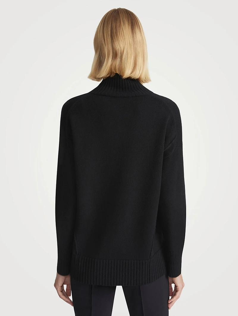 Cashmere Mockneck Sweater