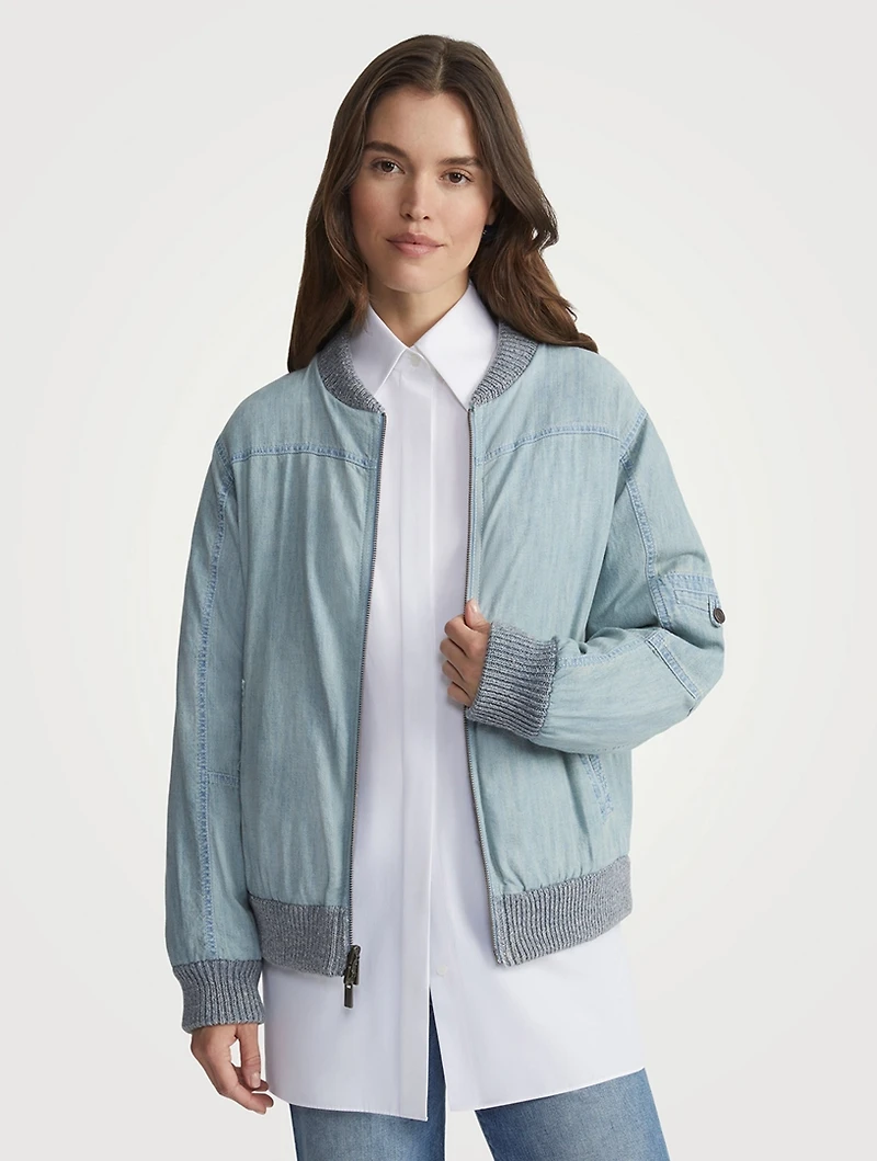 Reversible Bomber Jacket