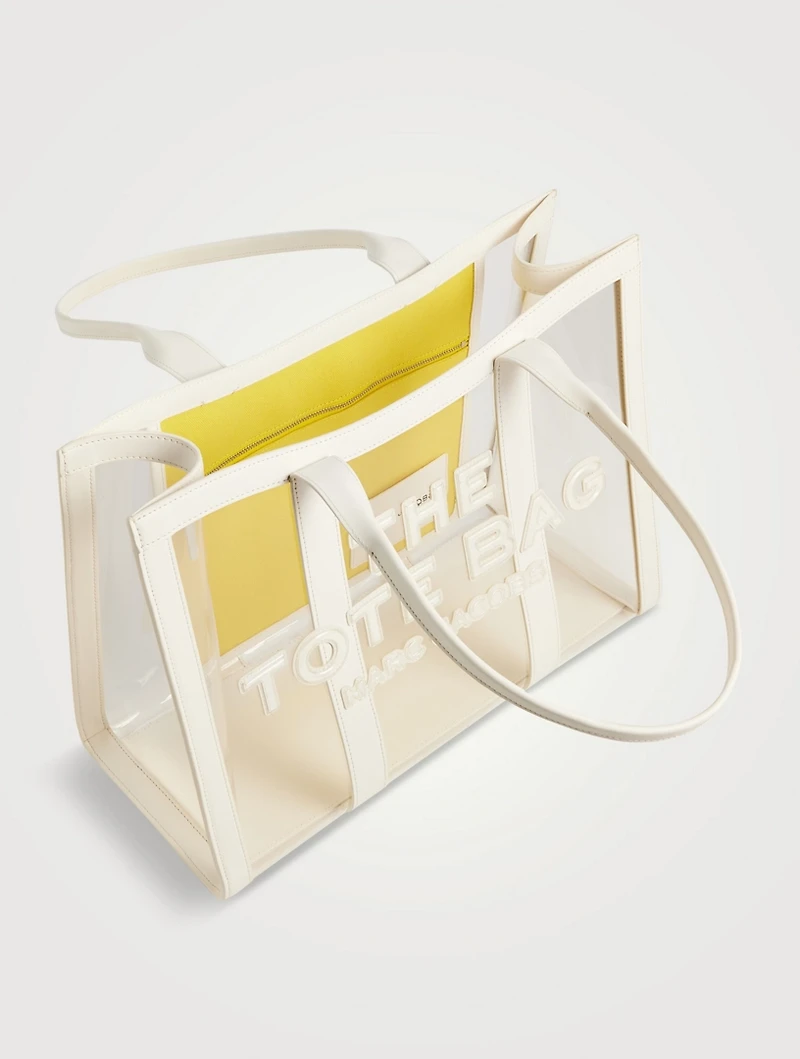 The Large Clear PVC Tote Bag